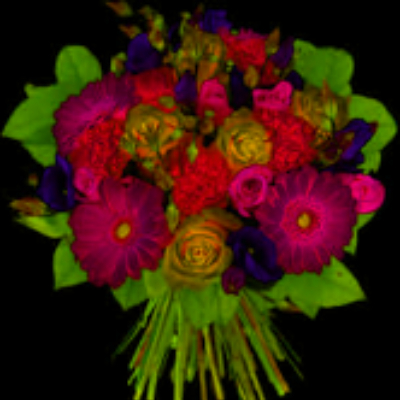 Vente de fleurs - bouquets par Karine la fleuriste - Place de l'Ormeau - tous les samedis de 7 h 30 à 16 h