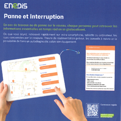 ENEDIS Panne et Interruption